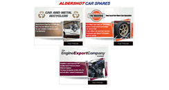 Desktop Screenshot of aldershotcarspares.com